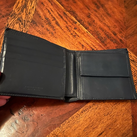 Authentic Bottega Veneta Navy Blue Wallet - Picture 7 of 11
